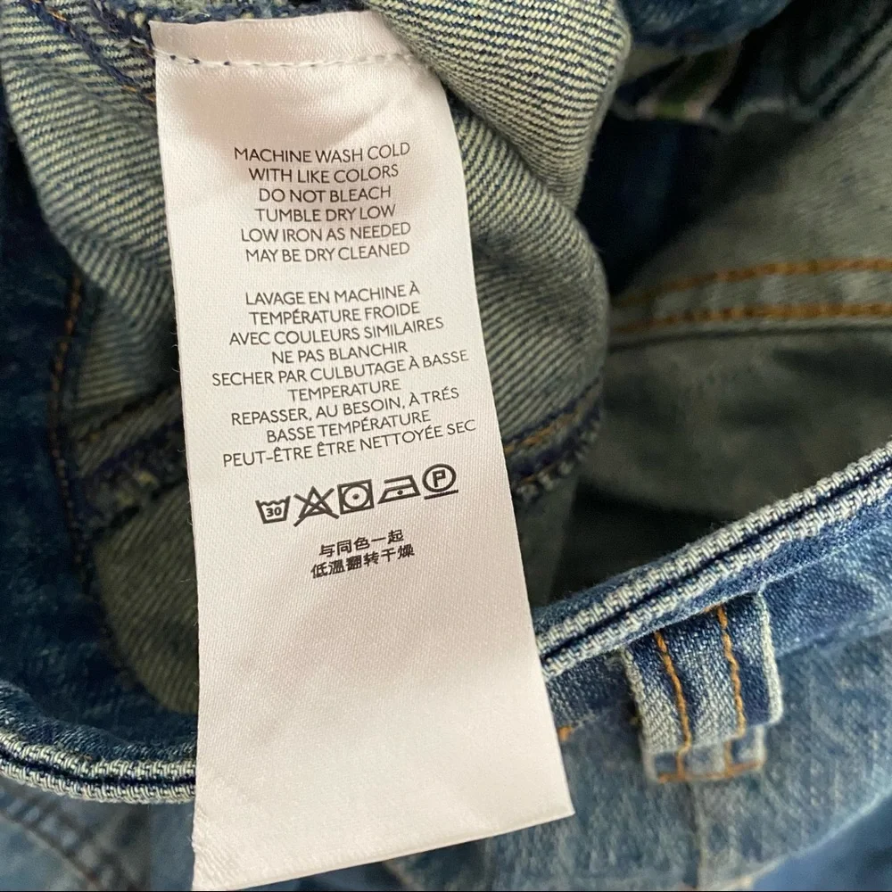 Pilcro The Wanderer Jeans Anthropologie A+ plus size 18w boho patchwork blue - Picture 9 of 12